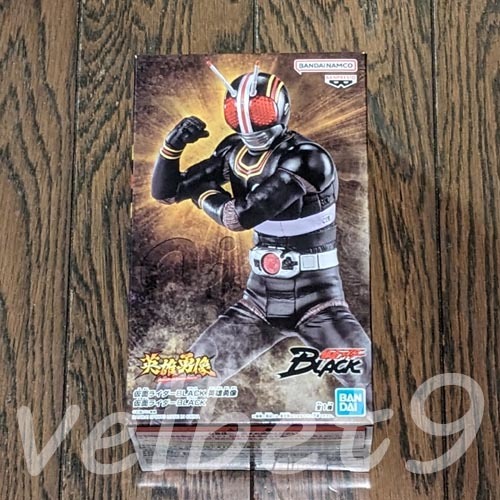 仮面ライダーBLACK 英雄勇像 BLACK／バンプレスト フィギュア 東映 バンダイスピリッツ_仮面ライダーBLACKを単品でご提供します