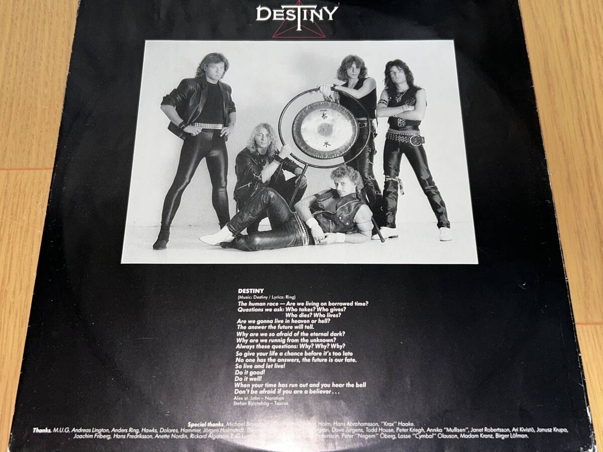 Destiny / Beyond All Sense '85年パワー・メタル_画像3