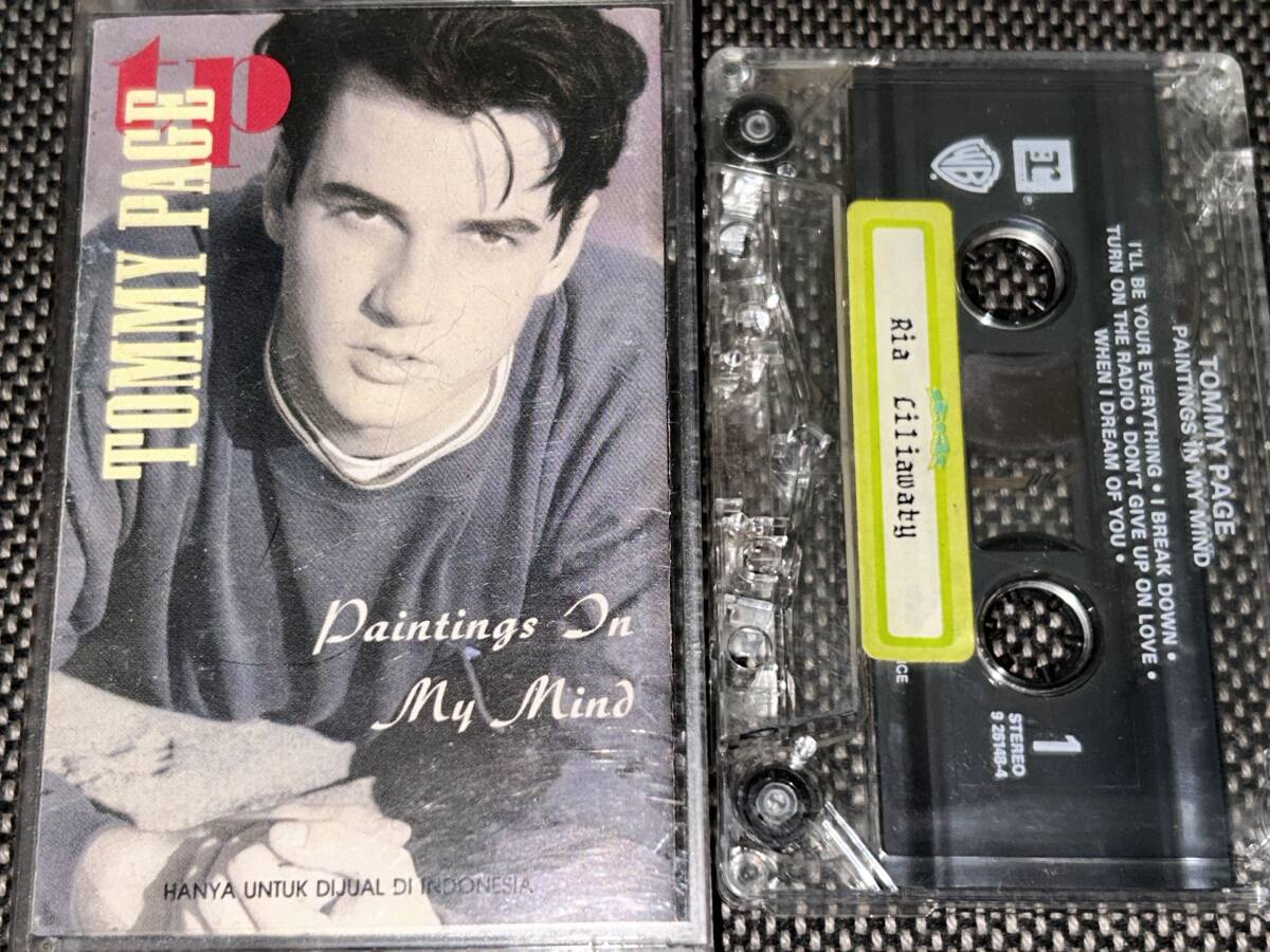 Tommy Page / Painting In My Mind 輸入カセットテープの画像1