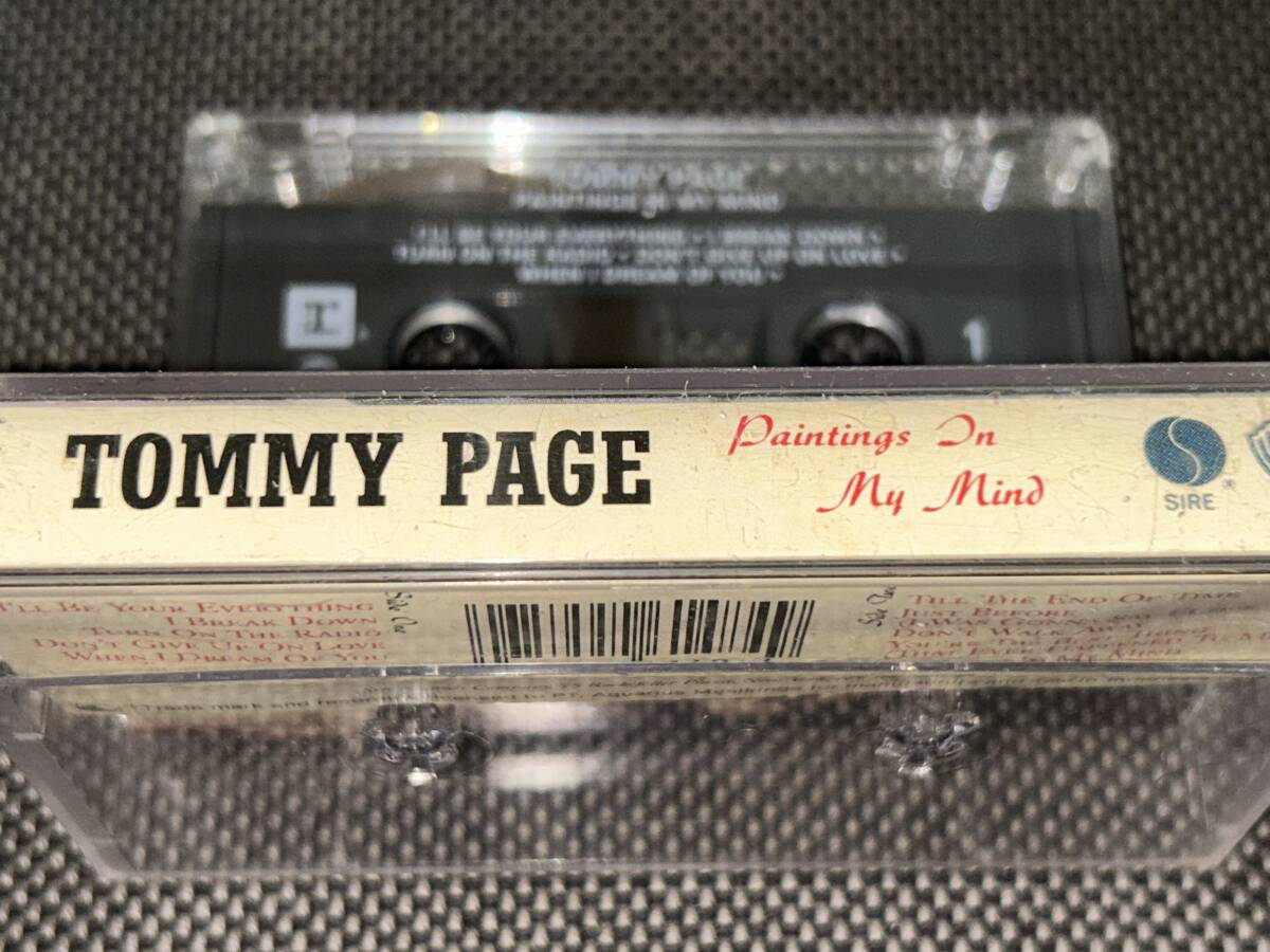 Tommy Page / Painting In My Mind 輸入カセットテープの画像3