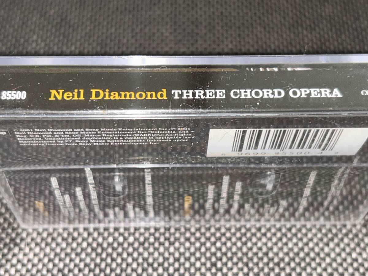 Neil Diamond / Three Chord Opera 輸入カセットテープ未開封の画像3