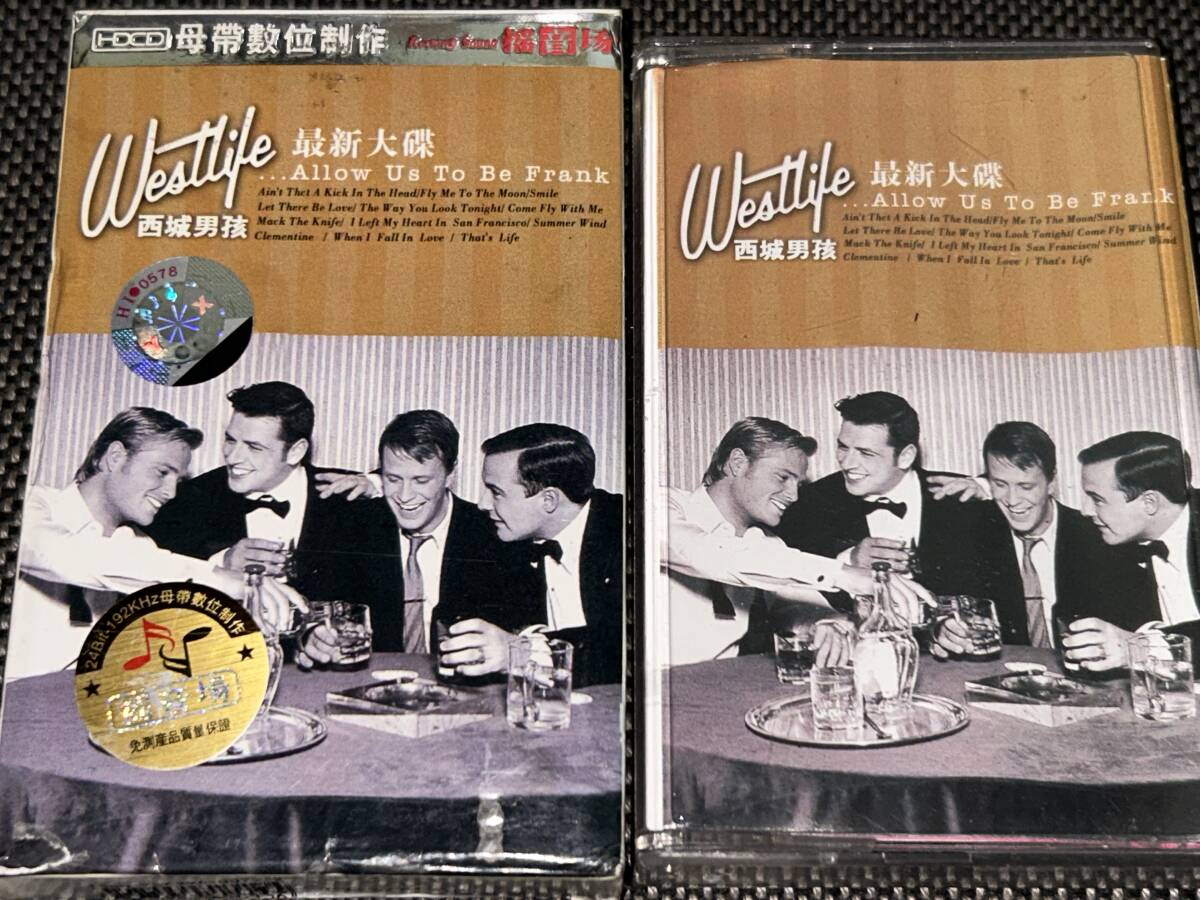 Westlife / ...Allow Us To Be Frank 輸入カセットテープ_画像2
