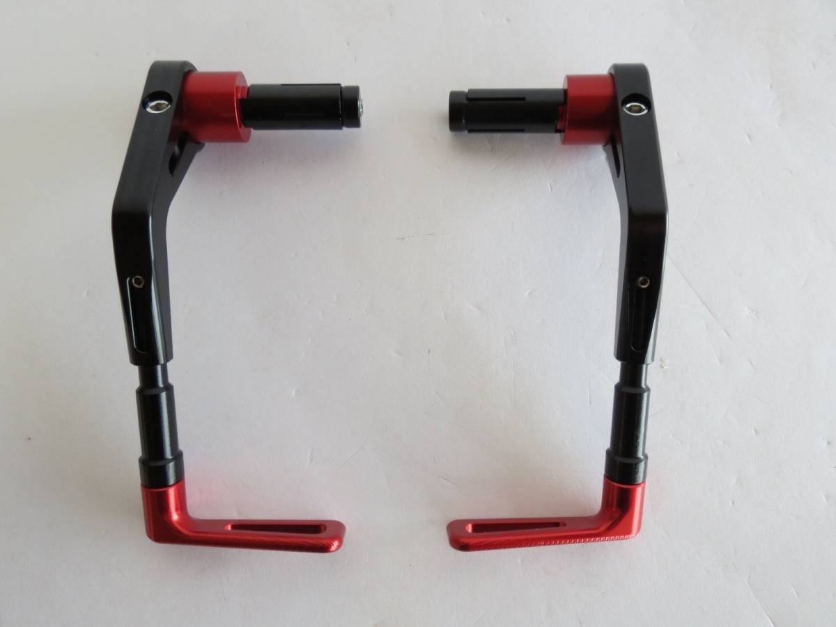 brake clutch lever guard protector hand guard all-purpose CNC Φ22mm red 
