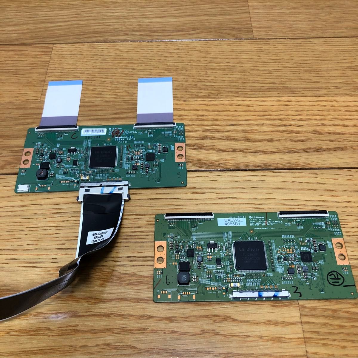 東芝 REGZA 55G20X T-CON基板 2枚 ブラックアウト改善 LG 東芝 REGZA 55G20X T-CON基板 2枚 ブラックアウト改善 LG