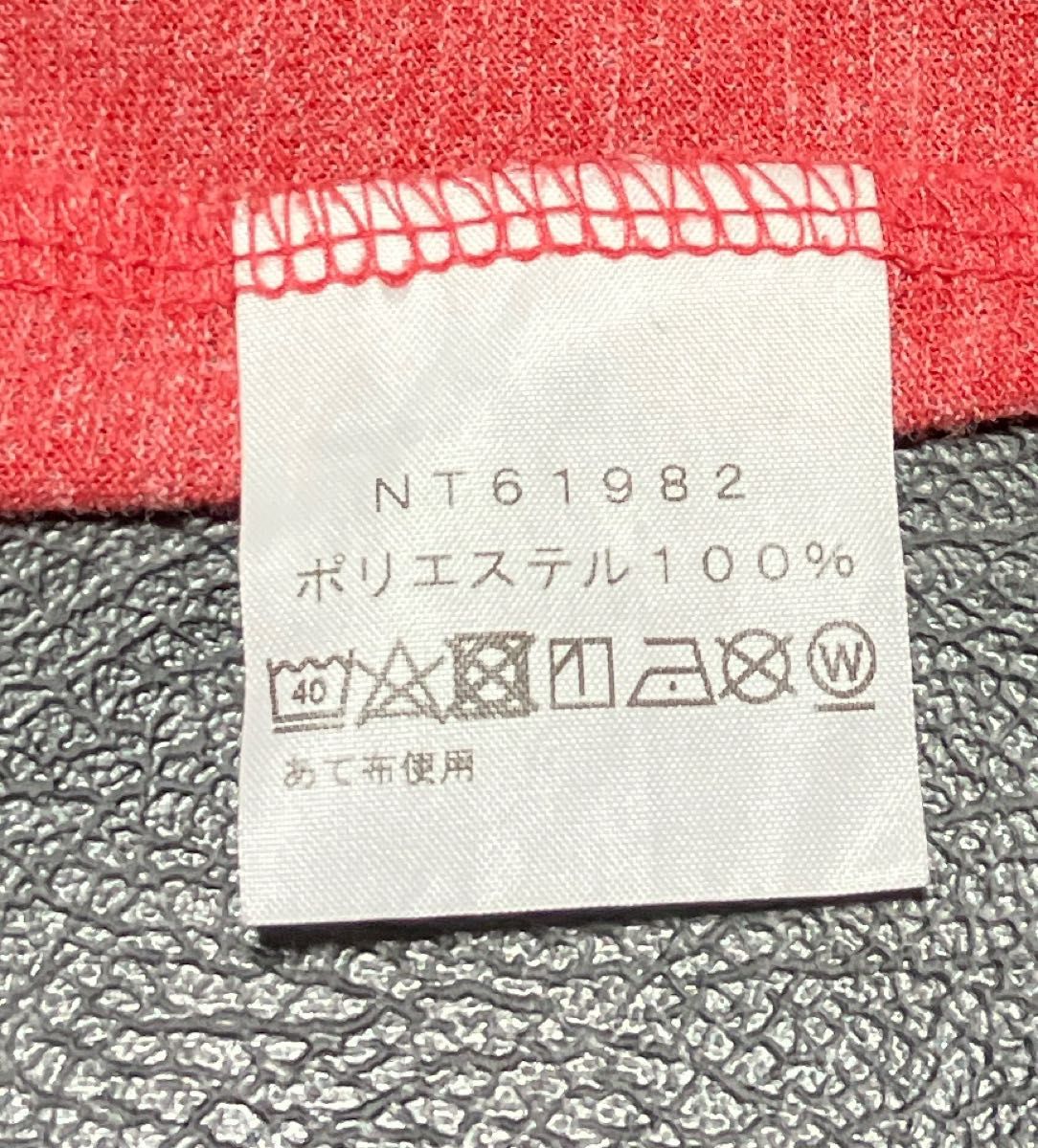 THE NORTH FACE Tシャツ レディースL size コーラルピンク 状態良好 