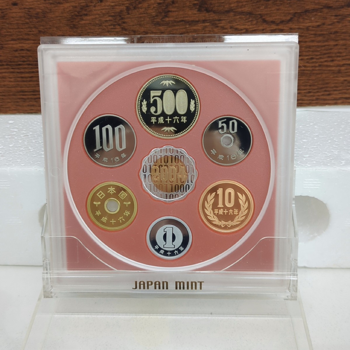 テクノメダルシリーズ No3 2005年 プルーフ貨幣セット 平成16年 記念硬貨 造幣局 銀入 貴金属 メダル 通貨 額面666円_画像5
