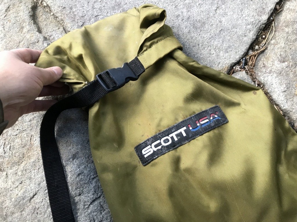 ★　ＳＣＯＴＴ　ＵＳＡ　スコット　スキー板用　ソフトケース　バッグ　ＢＡＧ　収納　スキーボード　ヴィンテージ　レトロ　アンティーク_画像3