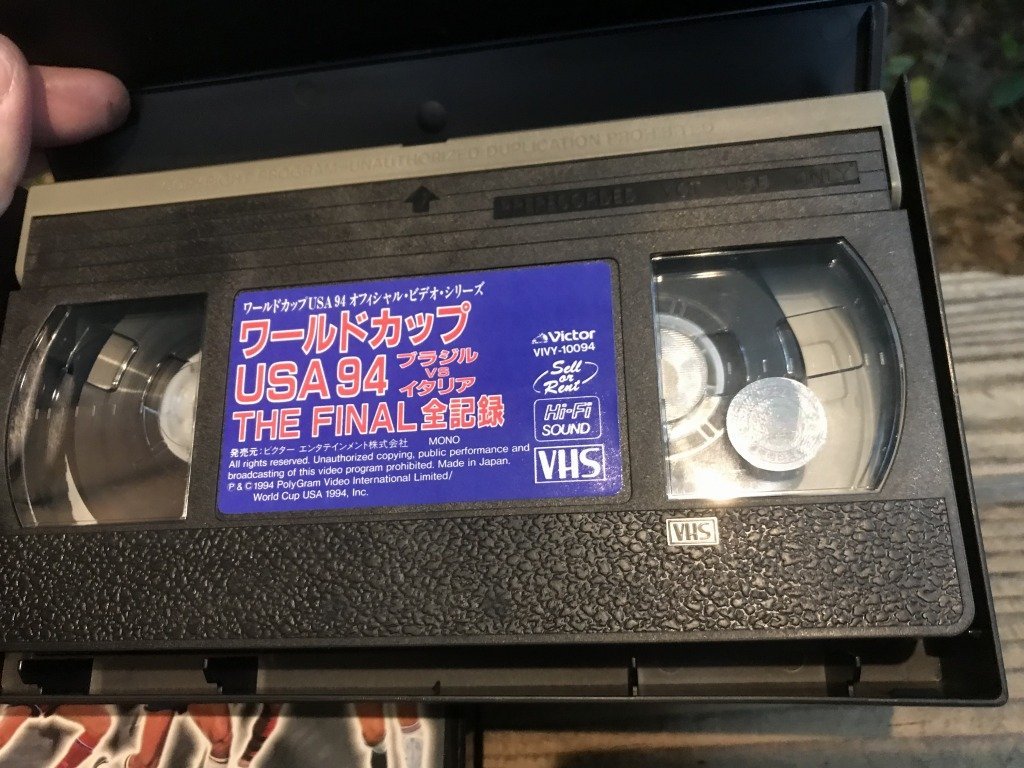 ★　当時物　ＶＨＳ　ビデオテープ　３本　まとめて　サッカー　９０年代　ZICO　ジーコ　USA94　worldcup　ワールドカップ　スポーツ_画像5