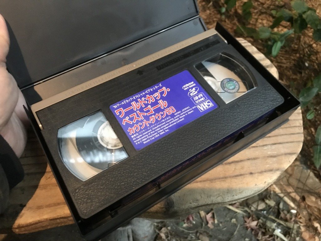 ★　当時物　ＶＨＳ　ビデオテープ　３本　まとめて　サッカー　９０年代　ZICO　ジーコ　USA94　worldcup　ワールドカップ　スポーツ_画像4