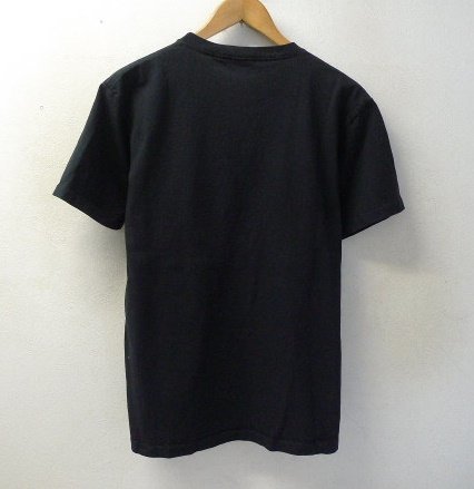 ◆Schott ショット USA製 クラックアートプリント Tシャツ 黒 サイズM 希少 の画像3