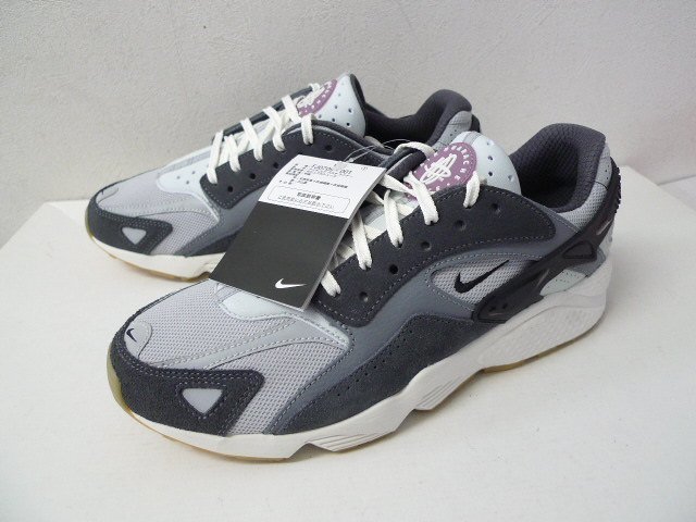 ◆◆国内正規 Nike ナイキ 新品タグ付 27.5cm 箱付　エア ハラチ ランナー スニーカー US9.5 Air Huarache Runner Light Smoke Grey soph_画像2