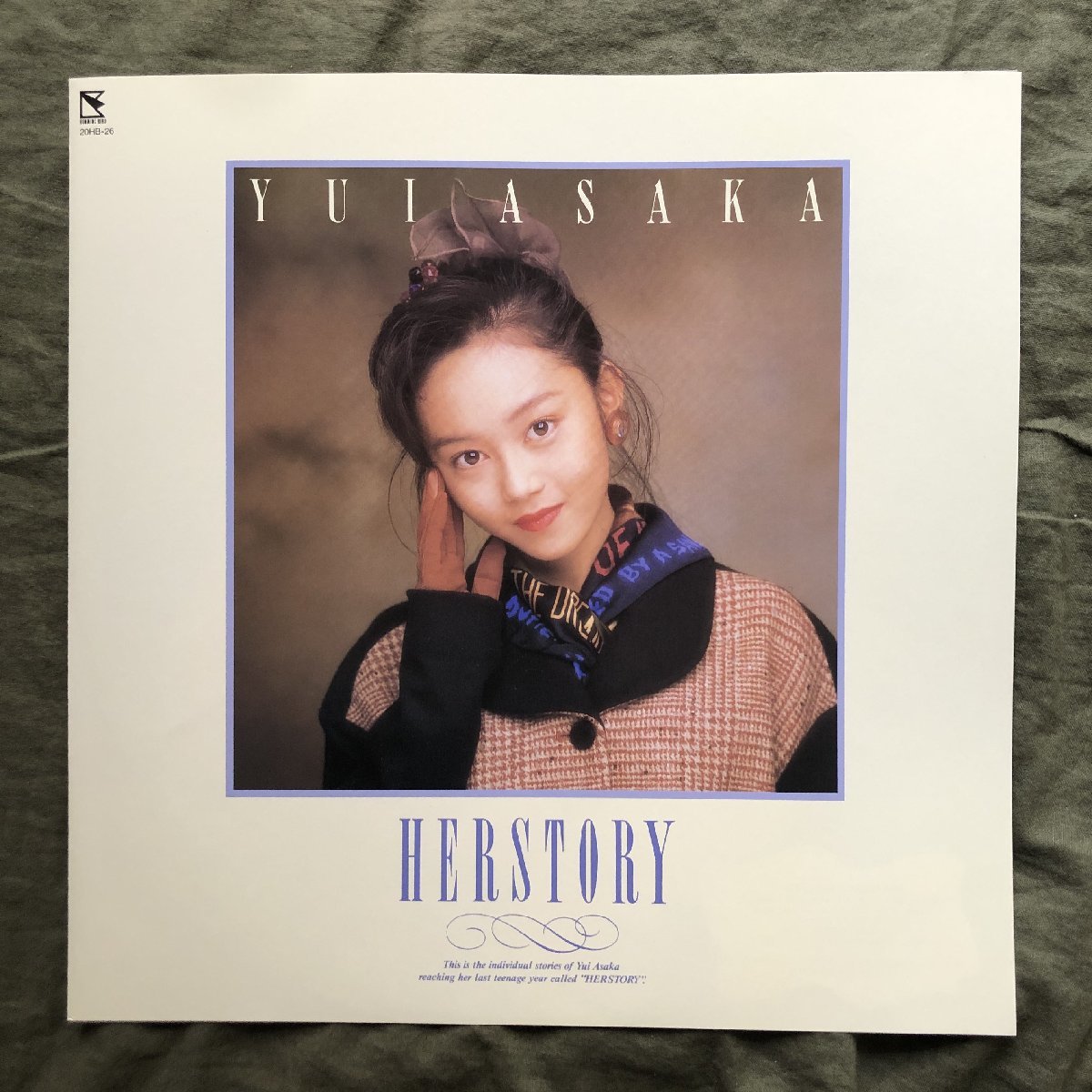 傷なし美盤 良ジャケ 両面マト111 1988年 浅香唯 LPレコード ハーストーリー Herstory アイドル 山木秀夫 今剛 青山純 井上鑑_画像6