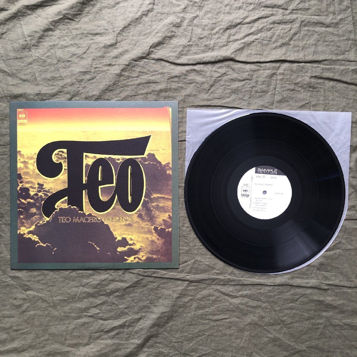 原信夫Collection 傷なし美盤 美ジャケ 美品 1977年 日本発盤 12''EPレコード Teo Macero Presents: John Lewis, Tommy Flanagan_画像5