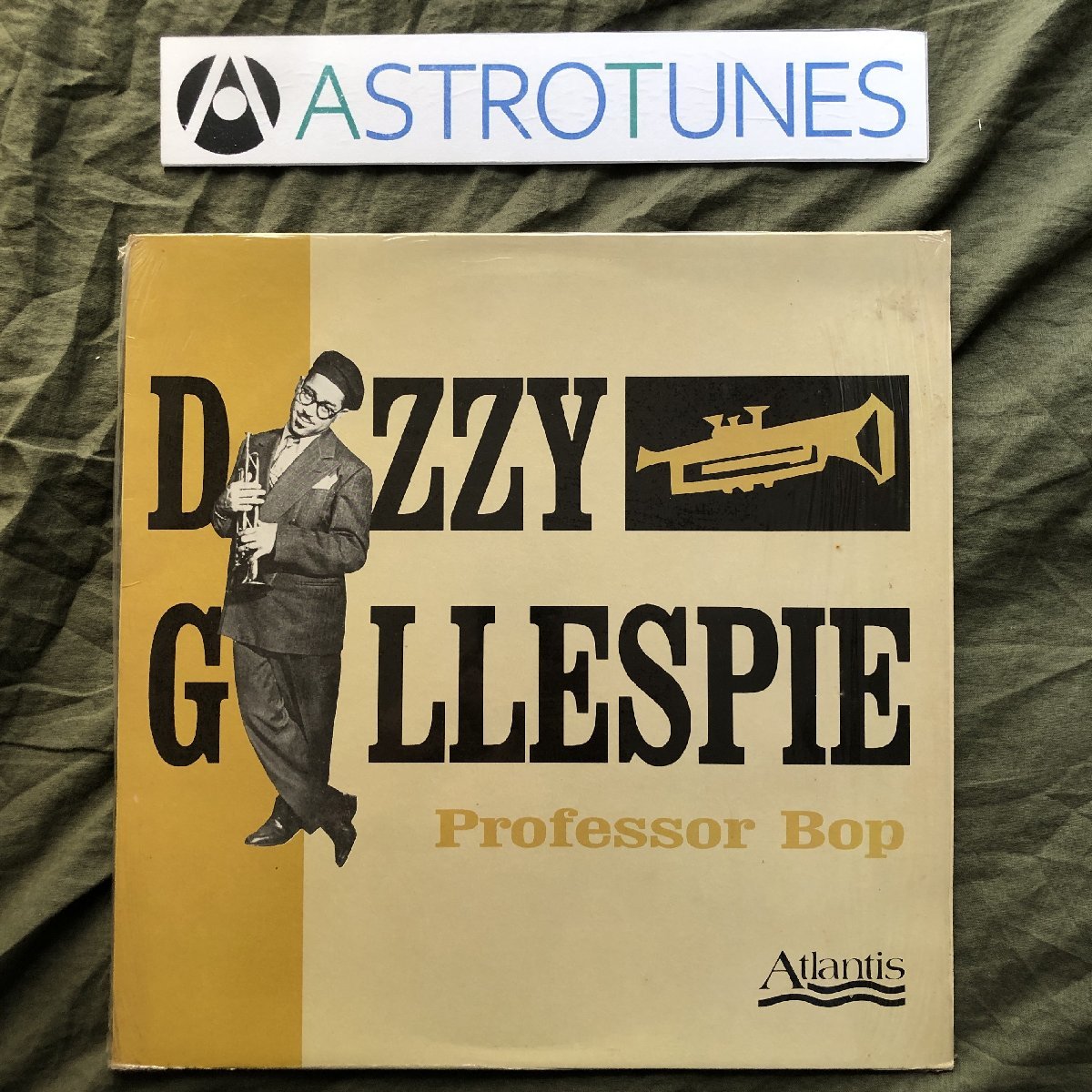 美盤 レア盤 1987年 英国盤 Dizzy Gillespie LPレコード Professor Bop: Dexter Gordon, Charlie Parker, Milt Jackson, Sonny Stitt_画像1