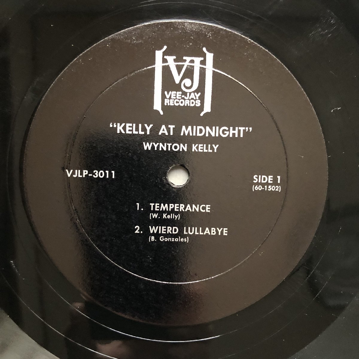 美盤 VJLP-3011 米国 本国盤 ウィントン・ケリー Wynton Kelly LPレコード Kelly At Midnite Paul Chambers, Philly Joe Jones_画像7