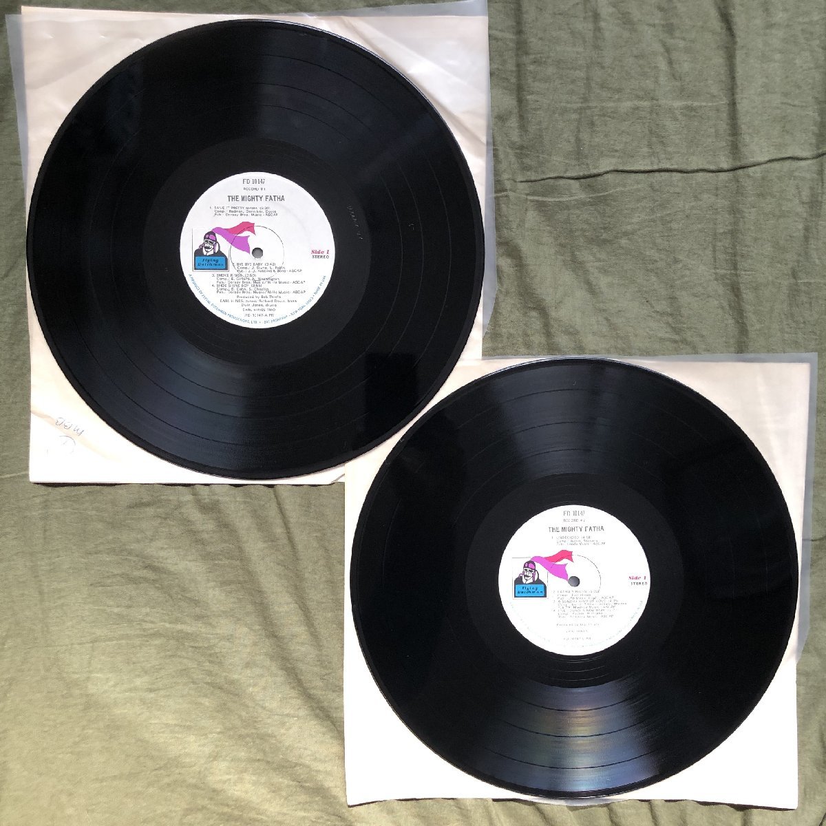 原信夫Collection 美盤 激レア 1973年 米国 本国オリジナル盤 Earl Hines 2枚組LPレコード The Mighty Fatha: Richard Davis, Elvin Jones_画像8
