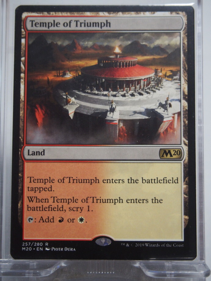 2834/凱旋の神殿/Temple of Triumph/基本セット2020【通常版】/【英語版】_画像1