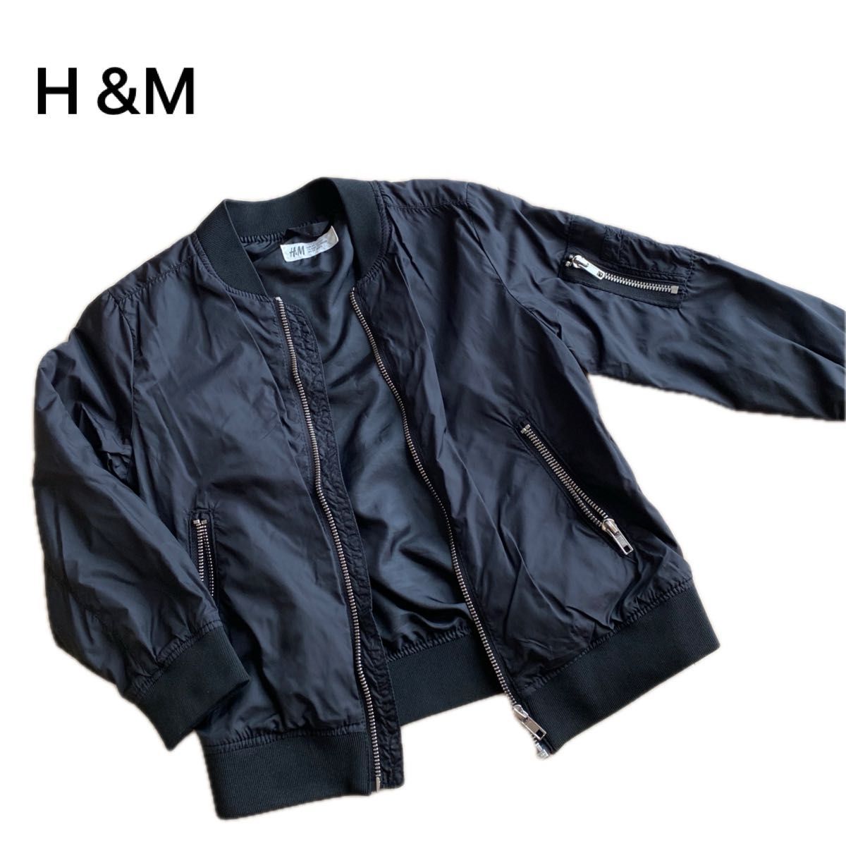 H&M  MA1 ブルゾン　　【美品】