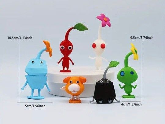 新品未使用 ピクミン フィギュア 12体セット ソフビ マスコット 新品未使用 ピクミン フィギュア 12体セット ソフビ マスコット