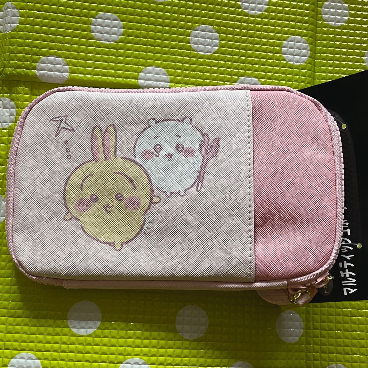 新品 ちいかわ マルチ ティッシュ ポーチ ケース ハチワレ うさぎ ナガノ しまむら コラボ 悪夢 ゾウ あくむ 討伐 アクム