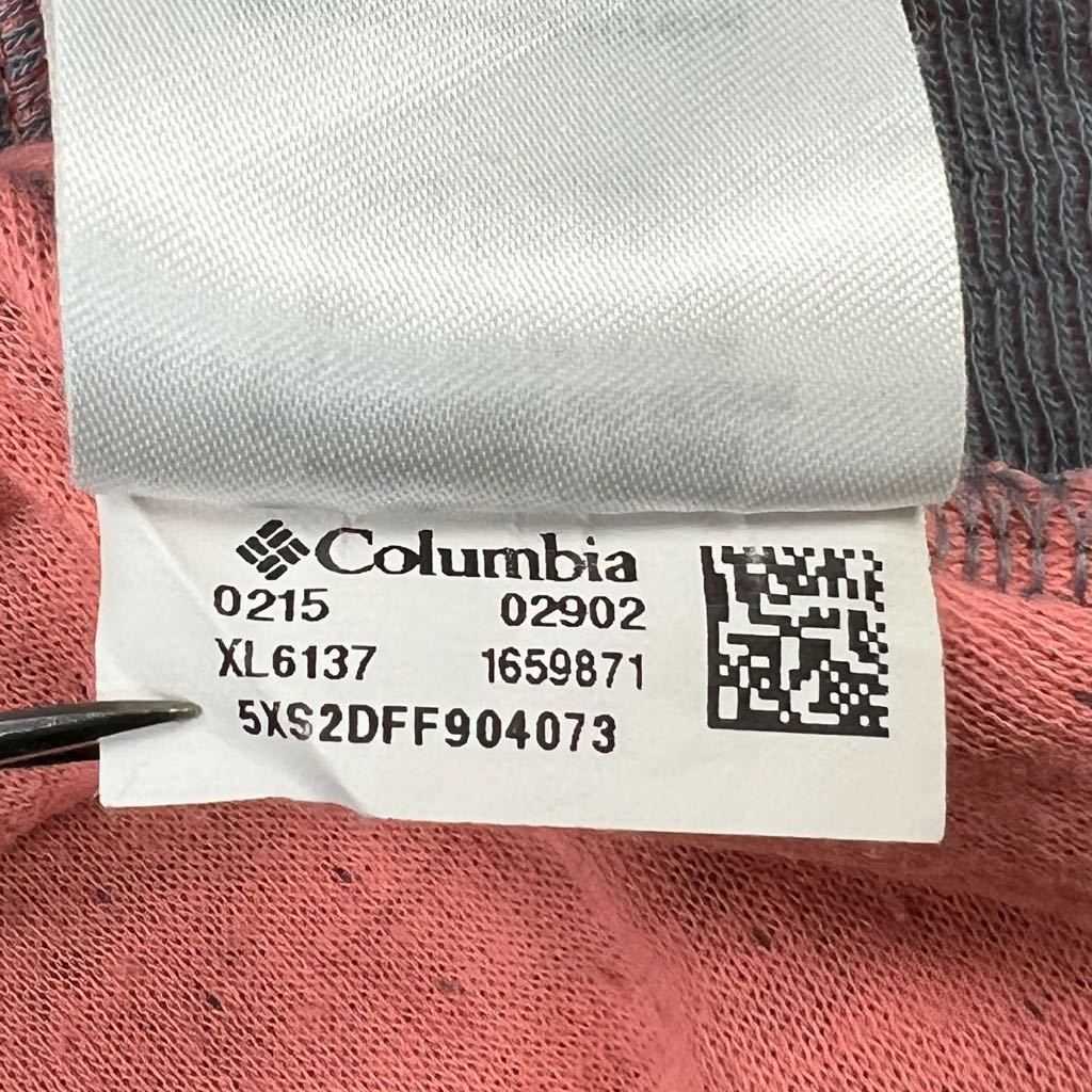 Columbia コロンビア フーディーロングTシャツ ロンT パーカー プルオーバー コットン アウトドア 春物 レディース S〜Mサイズ相当_画像10