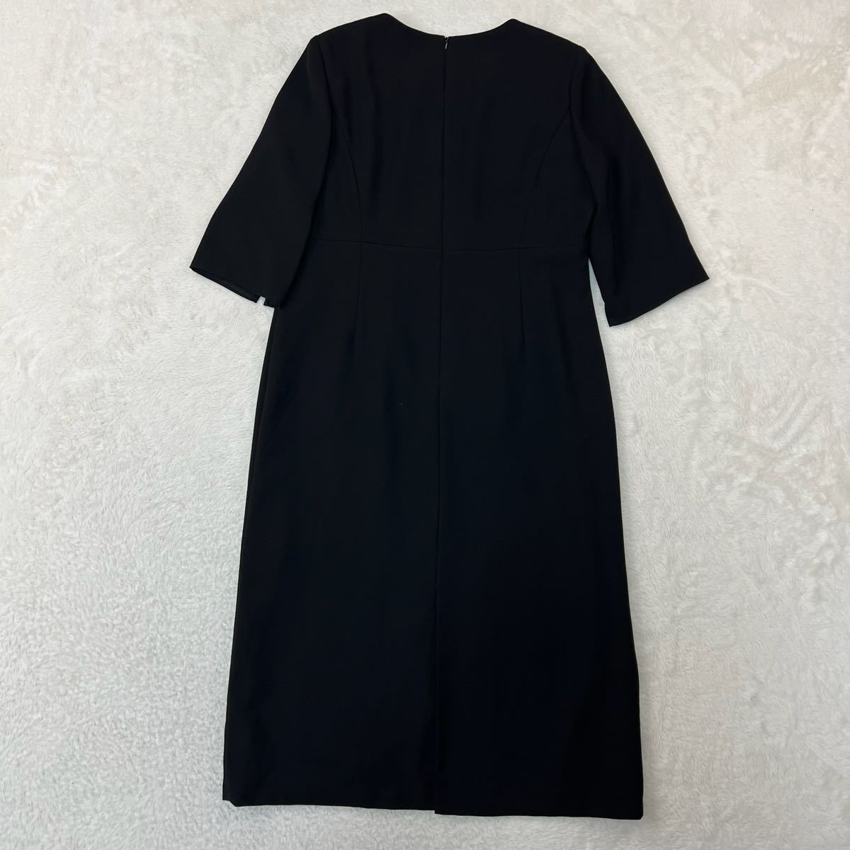 【新品 未使用 タグ付】 LILYBURN リリーバーン ワンピースセットアップ フォーマル 冠婚葬祭 礼服 喪服 結婚式 卒業式 入学式 13号 L〜XL_画像8