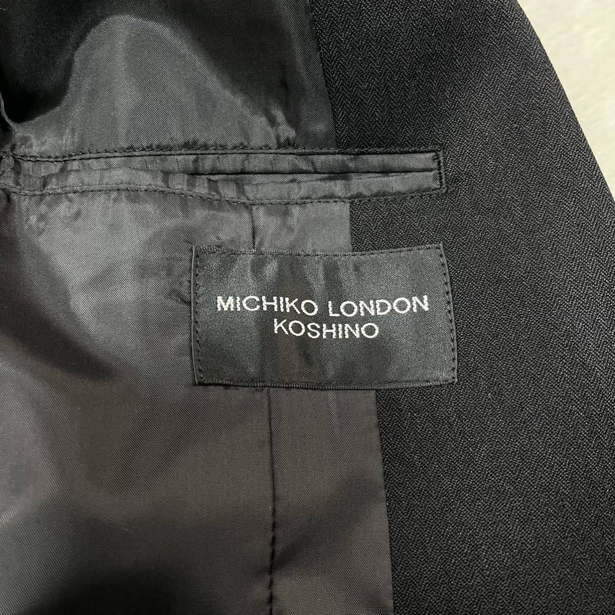 【3点セット】 MICHIKO LONDON KOSHINO ミチコロンドンコシノ キッズスーツ シャツ付 ネクタイ付 ボーイズ フォーマル 式 150cm_画像7