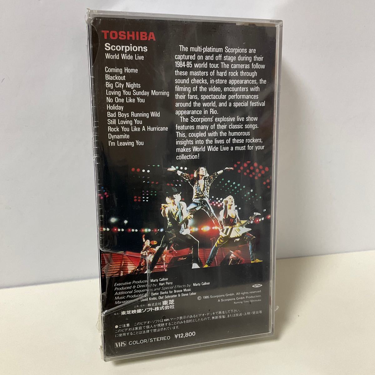 VHS / シュリンク付 国内 セル版 / スコーピオンズ SCORPIONS / WORLD WIDE LIVE / 東芝 ビデオの画像2