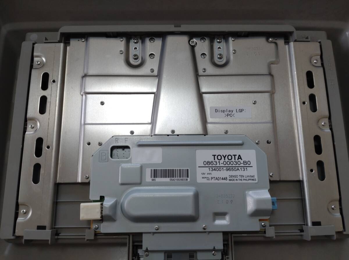 TOYOTA純正12 1型後席ディスプレイV12T-R68C(08631-00030-C0 TOYOTA純正12 1型後席ディスプレイV12T-R68C(08631-00030-C0