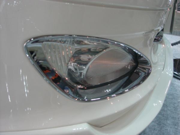 メルセデス ベンツ メッキ フォグライトフォグランプ リング W221 S350 S500 S550 S600 Sクラス ガーニッシュの画像2