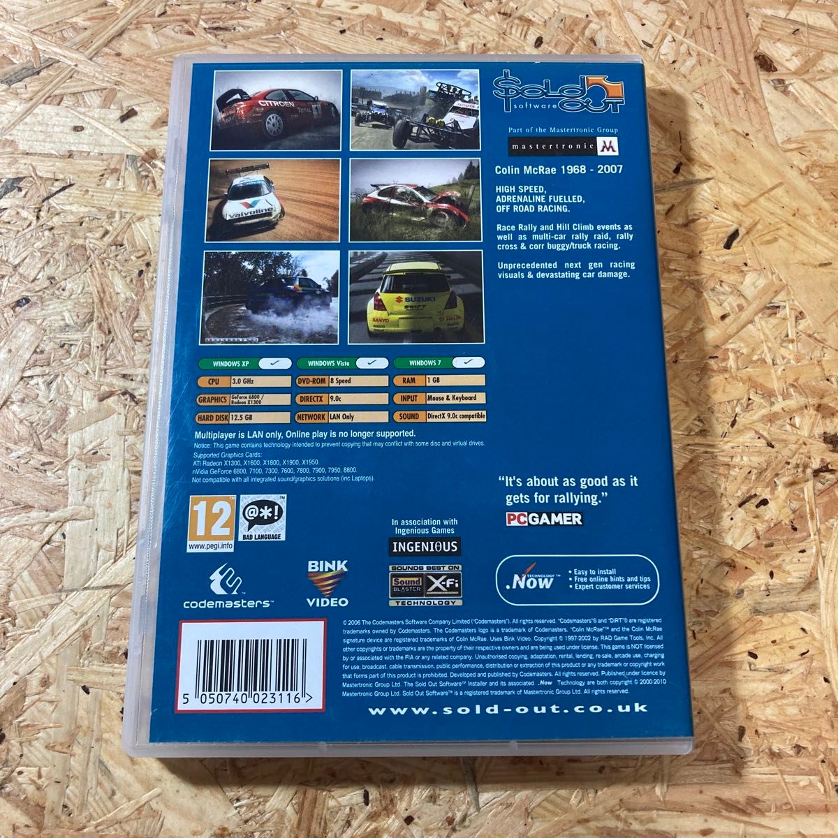 輸入版 colin mcrae DiRT PCゲーム Windows 輸入版 colin mcrae DiRT PCゲーム Windows|Yahoo!フリマ(旧
