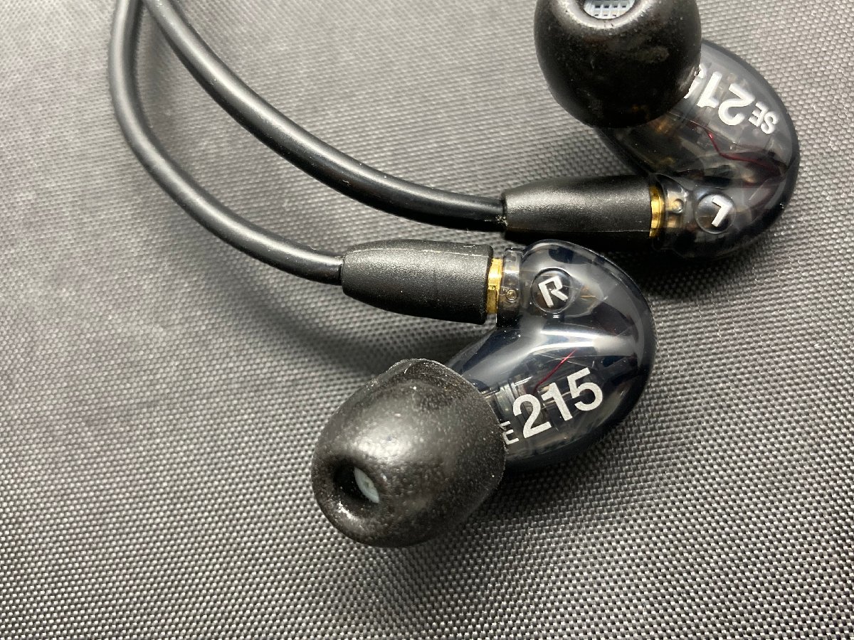 【★13-6543】■中古■SHURE　イヤホン　SE215　ケーブル　rmce-bt1　ジャンク　（9218）_画像5