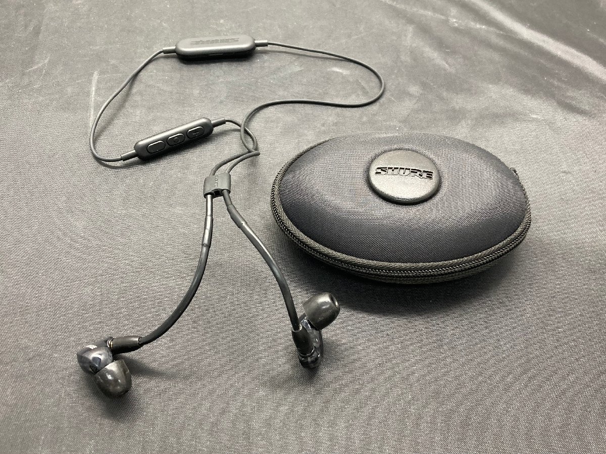 【★13-6543】■中古■SHURE　イヤホン　SE215　ケーブル　rmce-bt1　ジャンク　（9218）_画像1