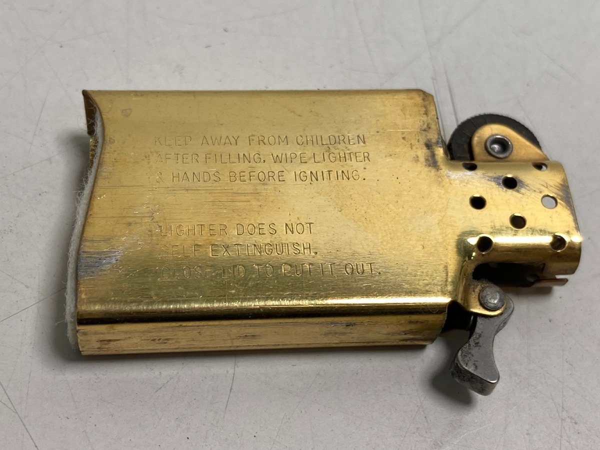 【★10-4374】■中古■・中古 ジッポ ZIPPO 1932 1988 SOLID BRASS ハワイ HAWAII ライター オイルライター（8618）_画像9