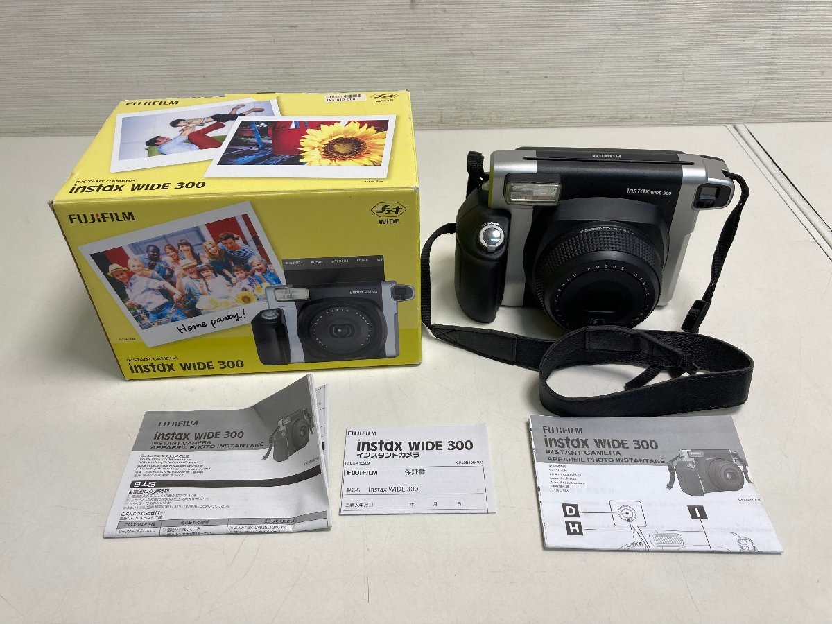 【★13-6600】■ジャンク■FUJIFILM 富士フイルム instax WIDE 300 動作未確認 中古現状品（6638）_画像1