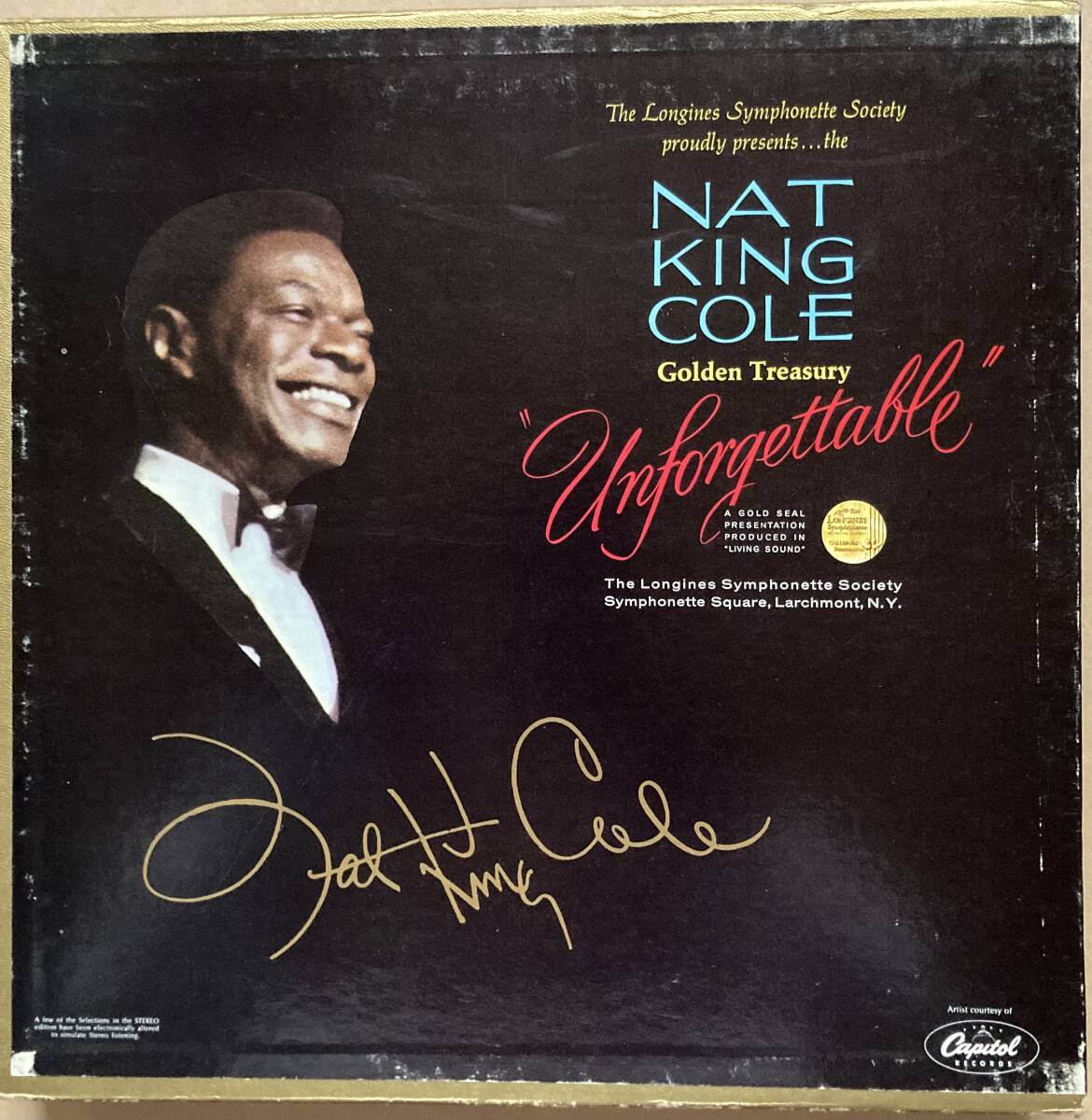 6枚組 LP BOX NAT KING COLE ナット・キング・コール / UNFORGETTABLE SYS-5155〜5160_画像1
