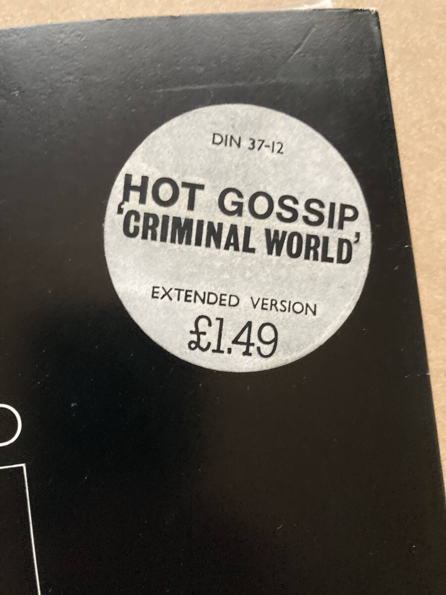 Hot Gossip / Criminal World_画像5