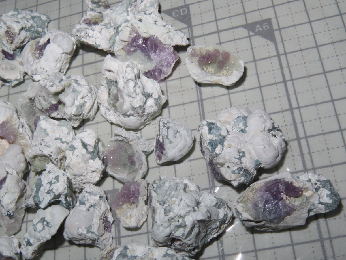 レターパック可 国産鉱物：水晶　福島県奥会津琉顆紫水晶　180ｇ_画像7