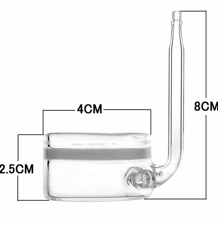 ★☆送料無料☆★ディフューザー CO2拡散器・ビートル風 ガラス製 (直径４センチ - 90～120cmサイズの水槽用)の画像4