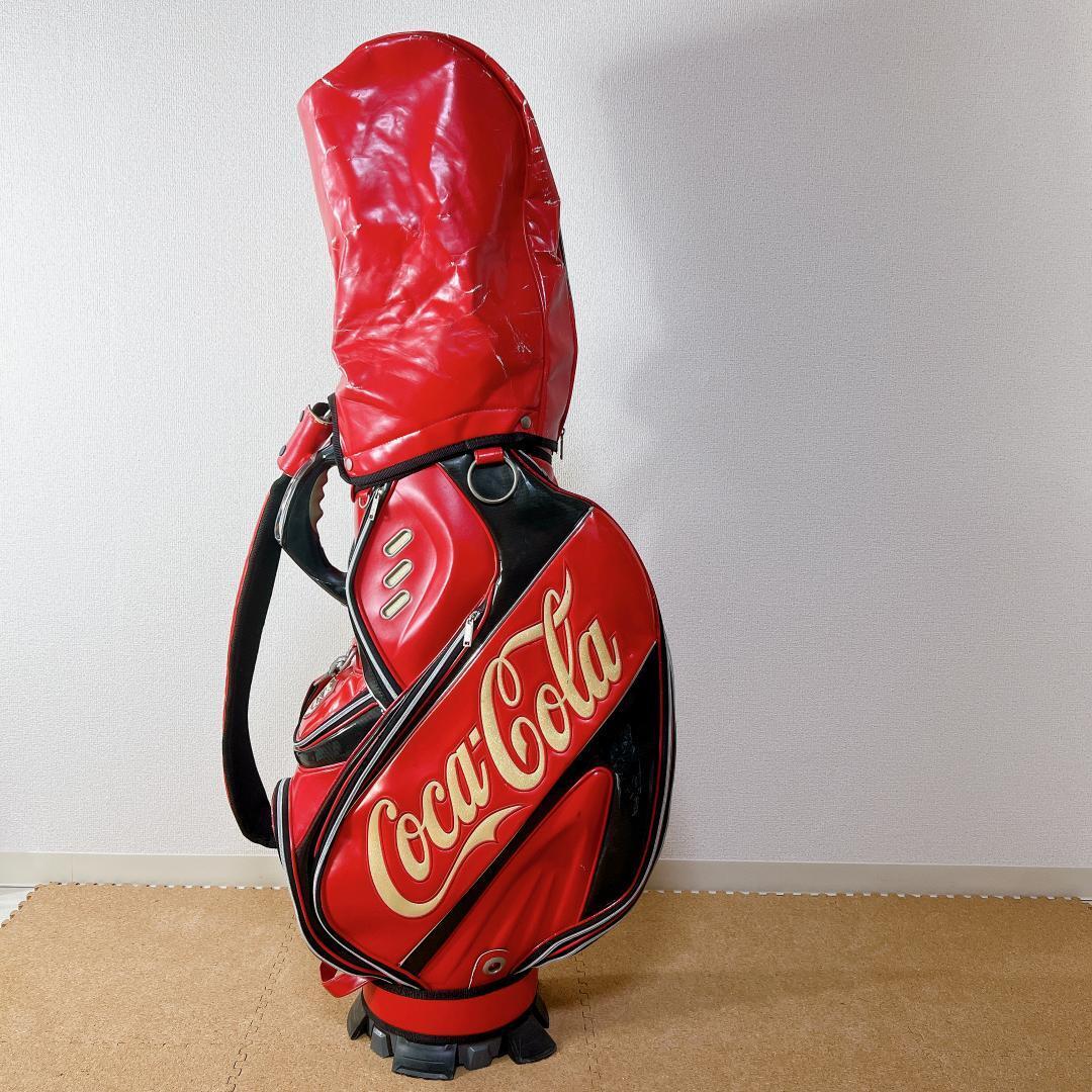 【希少】Coca Cola VINTAGE キャディバッグ 8分割 エナメル_画像3