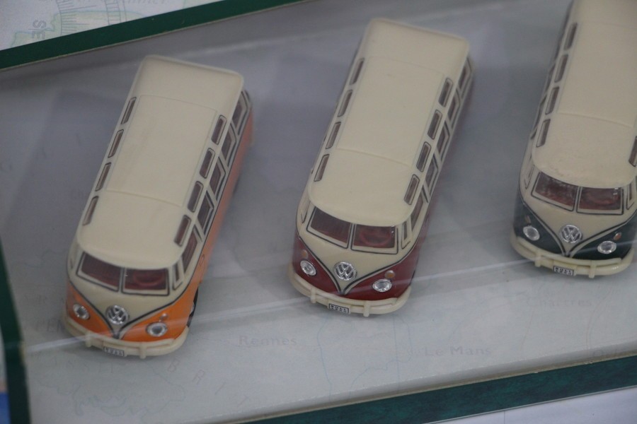 069 s7538 HONGWELL カララマ 1/72 VW フォルクスワーゲン ワーゲンバス 6台セット 未開封_画像2