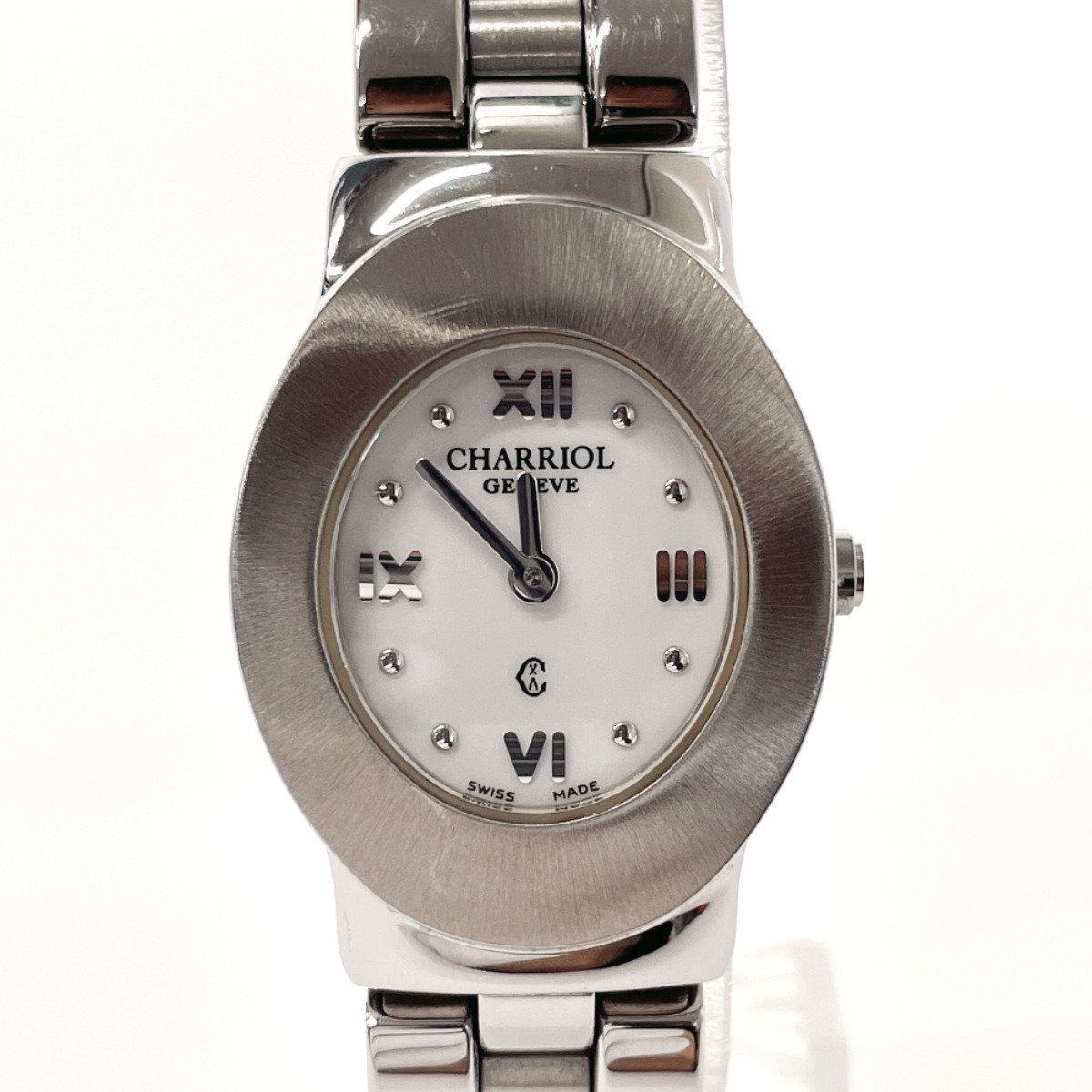  Charriol CHARRIOL наручные часы AZURO300900a Zoo ro нержавеющая сталь серебряный кварц 