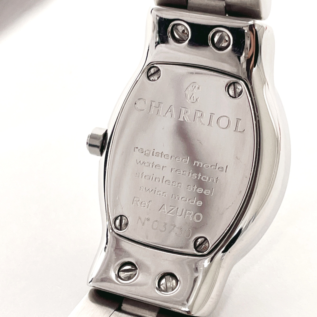  Charriol CHARRIOL наручные часы AZURO300900a Zoo ro нержавеющая сталь серебряный кварц 