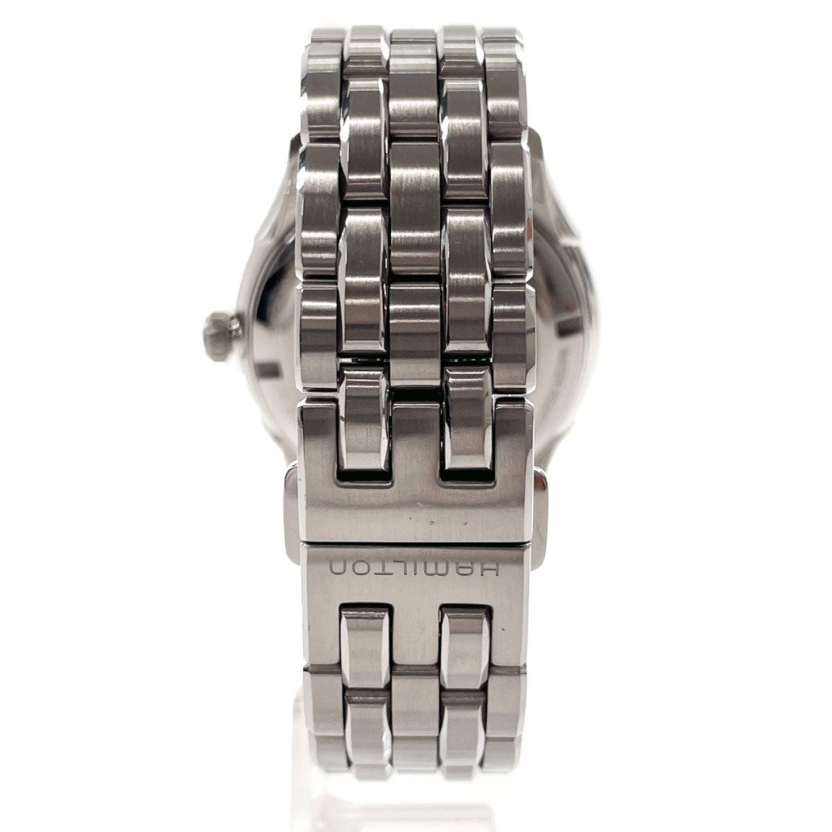ハミルトン HAMILTON 腕時計 H324510 ジャズマスター ステンレススチール シルバー クオーツ ラウンドフェイス_画像3