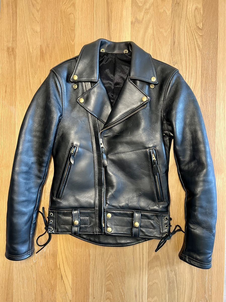 美品<ウエストライド ライダースジャケット WEST RIDE WR-CHPW 美品<ウエストライド ライダースジャケット WEST RIDE WR-CHPW