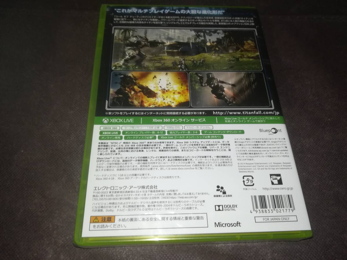 XBOX360 新品未開封 TITANFALL タイタンフォール_画像2