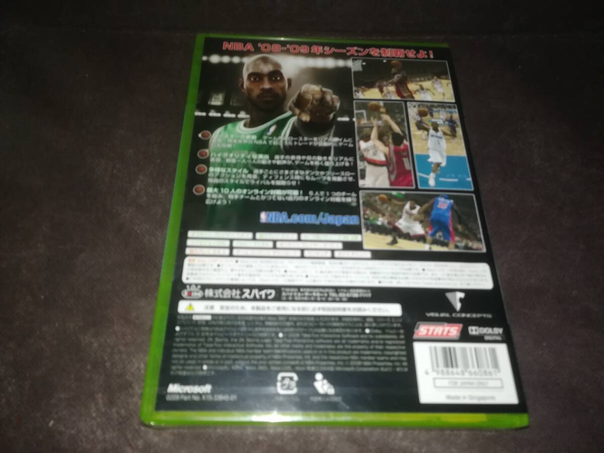 XBOX360 新品未開封 NBA 2K9 SK SPORTS_画像2