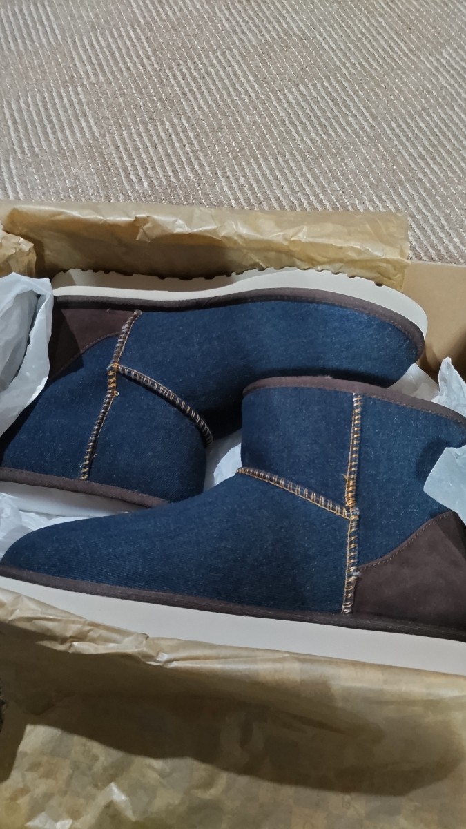 UGG ムートンブーツ　デニム　新品未使用_画像2