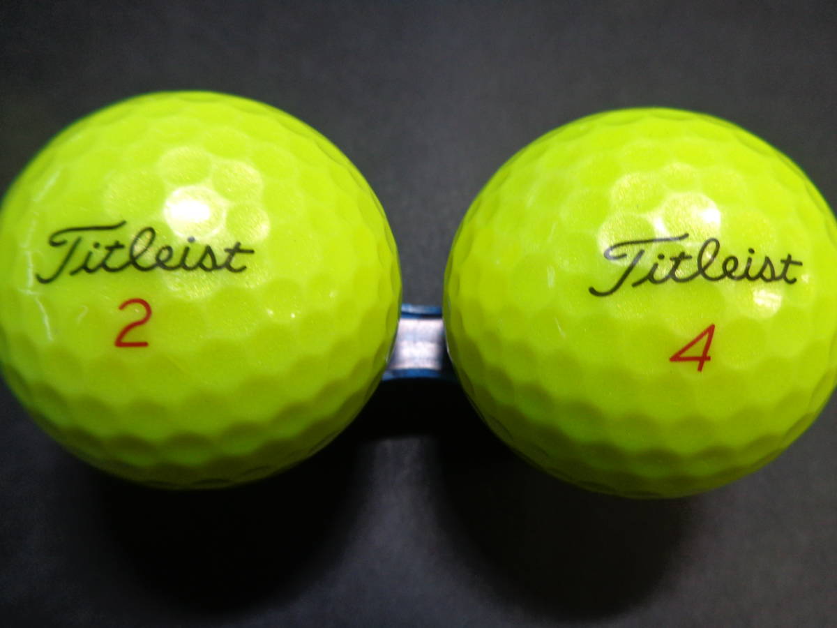 [TL7] タイトリスト プロ ブイワンエックス 23年 Titleist PRO V1X 10球 ロストボール【中古】 _画像1