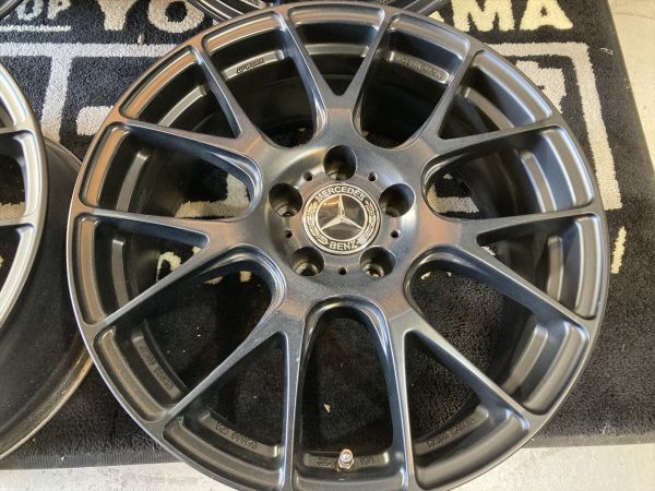 ◆決済SALE!! WORK ワーク AL4G 18×8J+48 112/5H 66.6Φ ホイール4本SET メルセデスベンツ専用 CLA/GLA/GLB/W117/W247/W205/C117/C118他_画像5